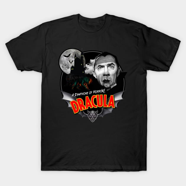 Dracula T-Shirt by David Hurd Designs